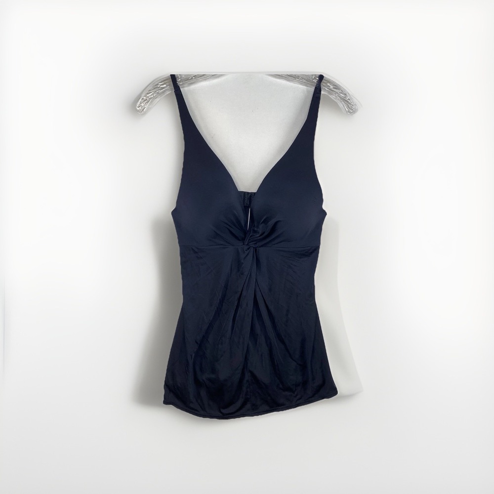 Victorias Secret Very Sexy Top Camisoles 34C Black Built In Bra Stretch Sexy